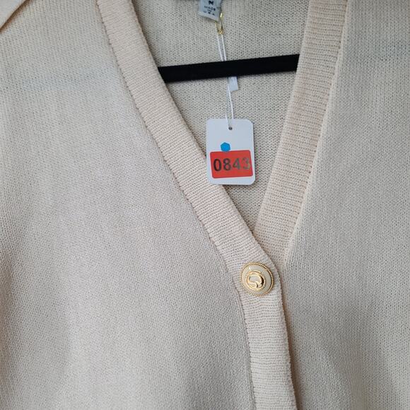 St John separates vintage made in USA cardigan Size Med Old money Quiet luxury - Picture 11 of 11